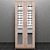 Modern IKEA Brimnes Wardrobe 3D model small image 1