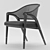 Mid-Century A-Frame Chair by Wormley 3D model small image 3