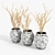 Axl Cement Planter: Modern Minimalist Design 3D model small image 4