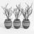 Axl Cement Planter: Modern Minimalist Design 3D model small image 5