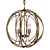 Modern Arbor Lamp Cage - Stylish Lighting Fixture 3D model small image 2