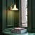 TATO Italia OLLY APPLIQUE: Elegant Brass Wall Sconce 3D model small image 3