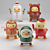 Whimsical Duckoo Winter Figurines 3D model small image 1