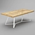 Modern Dining Table Set 3D model small image 3