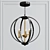 Elegant Euclid Pendant Chandelier 3D model small image 2