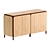 Bonaldo Luxe Frame Sideboard 3D model small image 3