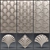 Seamless Gypsum 3D Panels: Versatile and Stylish 3D model small image 1