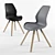 Scandinavian Comfort: JYSK BOGENSE Chair 3D model small image 1