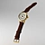 Elegant Golden Classic Wristwatch by Royal London 3D model small image 2