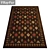 High-Quality Carpets Set - 3 Variants 3D model small image 2