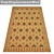 High-Quality Carpets Set - 3 Variants 3D model small image 3