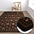 High-Quality Carpets Set - 3 Variants 3D model small image 5