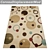 Luxury Set of 3 High-Quality Carpets 3D model small image 4