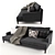 Modern Poliform Bellport Sofa 3D model small image 3