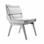 Elegant Caron Dining Chair 3D model small image 2