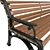 Retro Cast Iron City Bench 3D model small image 2