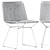 Neil Twist Chair: Modern Elegance for Every Space 3D model small image 2
