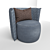 3DS Max Corona Render Chair 3D model small image 1