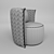 3DS Max Corona Render Chair 3D model small image 5