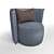 3DS Max Corona Render Chair 3D model small image 6