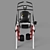 Cybex Sparc Fitness Equipment 3D model small image 8