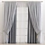 Elegant Drapery: Curtain 619 3D model small image 1