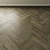 Inspire Heather Gray: French Oak Chevron Parquet by Coswick 3D model small image 4