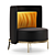 Elegant Minotti Tape Armchair 3D model small image 7