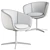 Elegant Minotti Russell Chair 3D model small image 2