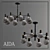 AIDA 8 Plafons: Versatile Lighting for Modern Spaces 3D model small image 1