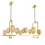 Modern Glass Chandelier Collection 3D model small image 4