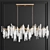 Elegant Shiro-Noda Cluster Chandelier 3D model small image 2