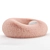 Deluxe Dusty Pink Fur Beanbag 3D model small image 1