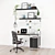 Modern Workspace Set: ZANOTTA Desk, Sava Chair, Syosdala Board & More 3D model small image 8