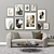 Elegant Interior Picture Frames 3D model small image 2