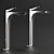 Gessi Rilievo Chrome Bathroom Faucets 3D model small image 2