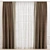 Refined Curtain Design 3D model small image 1