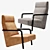  Elegant Vast 1 Armchair: Perfect Comfort 3D model small image 1