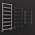 Irsap Bella Heated Towel Rail 3D model small image 8