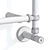 Irsap Bella Heated Towel Rail 3D model small image 11