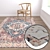 Luxury Textured Carpets Set 3D model small image 5