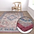 Premium Carpet Set: High-Quality Textures, 3 Variants 3D model small image 5