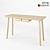 Sleek & Modern Ikea Lisabo Desk 3D model small image 1