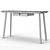 Sleek & Modern Ikea Lisabo Desk 3D model small image 2