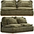 Verde Elegante Sofa 3D model small image 1