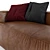 Luxurious and Versatile Mello Brown Sofa 3D model small image 3