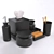 Flatiron Union Stoneware Bath Accessories 3D model small image 2