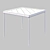 Regal Square Marble Dining Table 3D model small image 3