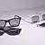 Foldable Sunglasses in Black/White 3D model small image 1