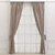 Modernized Curtain 615 3D model small image 1